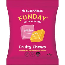 Funday Natural Sweets Fruity Chews 45g