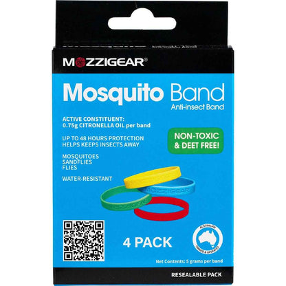 Mozzigear Mosquito Adult Bands 4 pack
