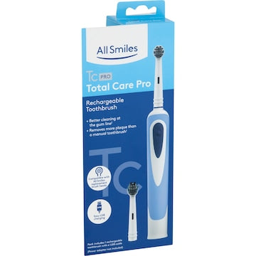 All Smiles Rechargeable Electric Toothbrush 1 pack