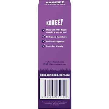 Kooee Mini Sticks Organic Beef Pizza Italiano 5 pack