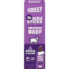 Kooee Mini Sticks Pizza Beef 12g x 5 pack
