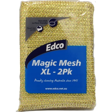 Edco Magic Mesh XL Scourer 2 pack