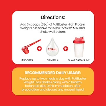 Fatblaster Weight Loss Shake Banana 465g