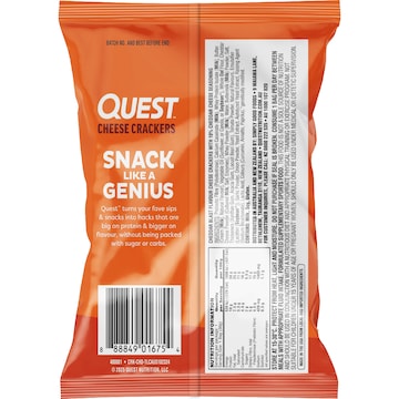Quest Cheese Crackers Cheddar Blast 30g