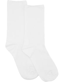 Comfort Top Sock in White