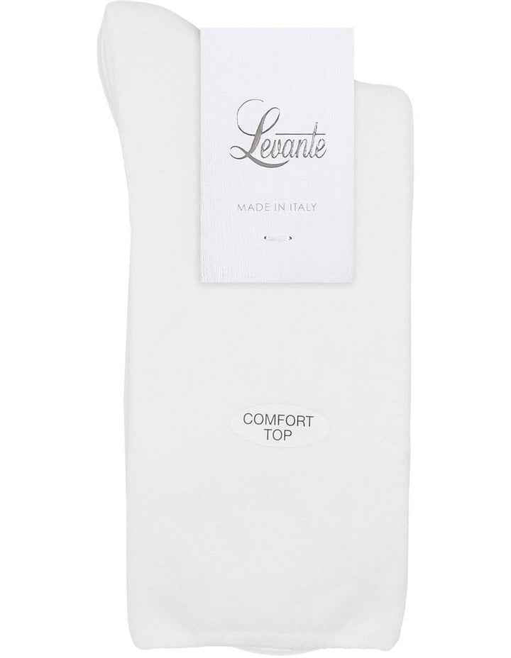 Comfort Top Sock in White
