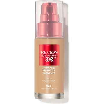 Revlon Age Defying 3X Foundation Natural Beige 30mL