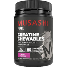 Musashi Creatine Chewable Tablets Berry Flavour 60 pack