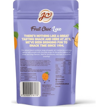 JC's Fruit Choc Sunny Snack Mix 120g