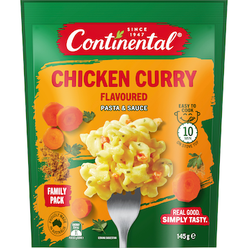 Continental Pasta & Sauce Chicken Curry 145g
