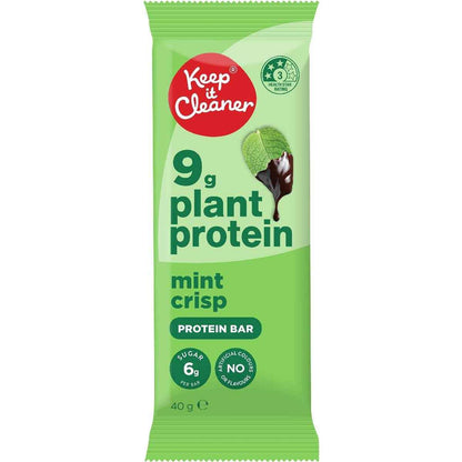 Keep It Cleaner Plant Protein Bar Mint Crisp 40g