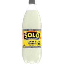 Solo Zero Sugar Lemon Orange Soft Drink 1.25L
