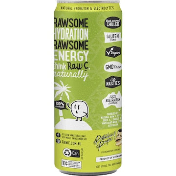 Raw C Pure Coconut Water White Chocolate & Pistachio Papi 325mL