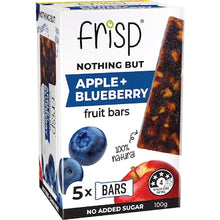 Frisp Nothing But Fruit Mini Bars Apple & Blueberry 20g x 5 pack