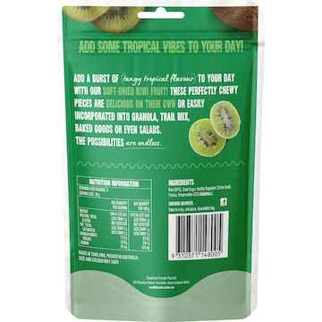 Earthly Eats Soft Dried Kiwi Fruit 100g
