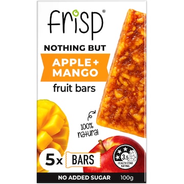 Frisp Mini Fruit Bars Apple & Mango 20g x 5 pack