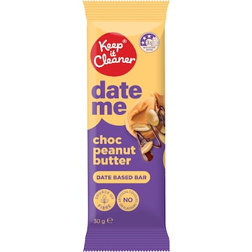 Keep It Cleaner Date Me Bar Choc Peanut Butter 30g