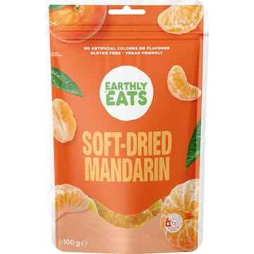 Earthly Eats Soft Dried Kiwi Mandarin 100g