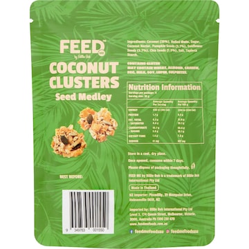 Feed Me Coconut Clusters Seed Medley 80g