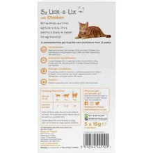 Webbox Lick-E-Lix Yoghurty Cat Treats Chicken 15g x 5 pack
