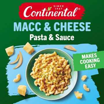 Continental Pasta & Sauce Macc & Cheese 145g