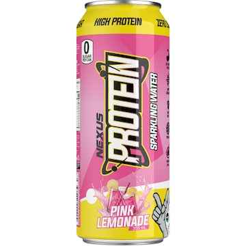 Nexus Super Protein Sparkling Water Pink Lemonade 355mL