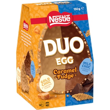 Nestle Easter Duo Egg Caramel Fudge 150g