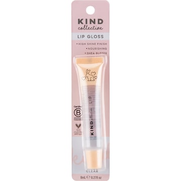 KIND Collective Lip Gloss Clear 8mL