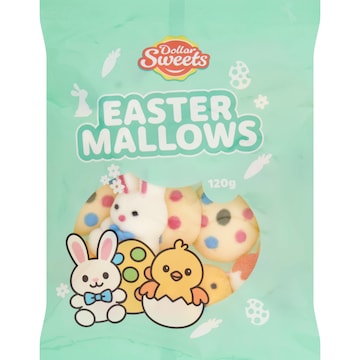 Dollar Sweets Easter Marshmallows 120g