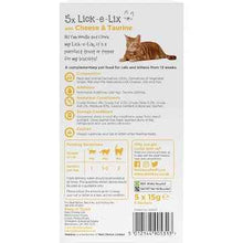 Webbox Lick-E-Lix Yoghurty Cat Treats Cheese & Taurine 15g x 5 pack
