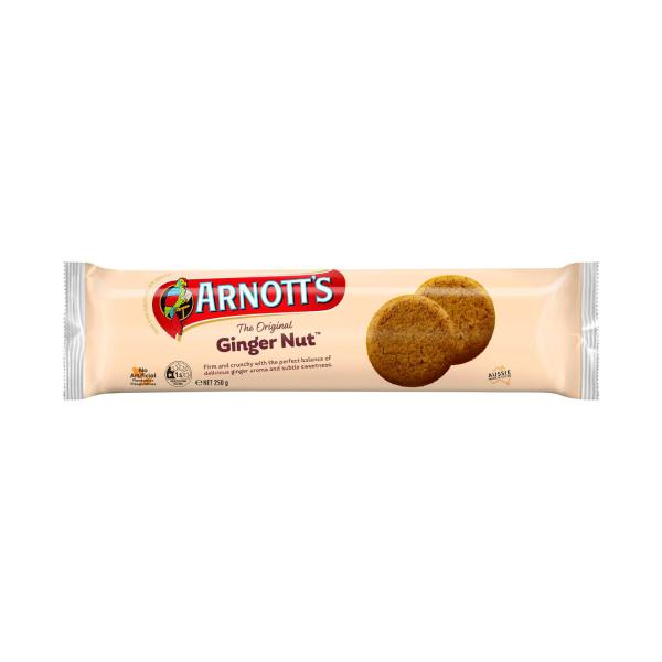 ARNOTTS GINGERNUT BISCUITS VIC TAS
