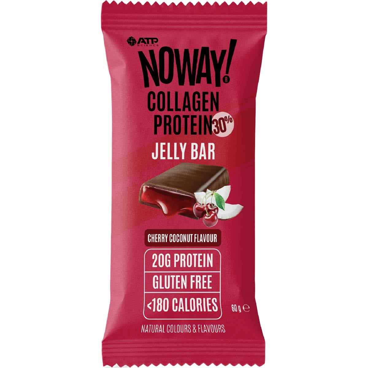 No Way! Collagen Protein Jelly Bar Cherry Coconut 60g