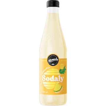 Remedy Sodaly Prebiotic Soda Pineapple 330mL