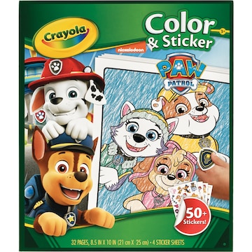 Crayola Color & Sticker Paw Patrol each