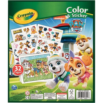 Crayola Color & Sticker Paw Patrol each