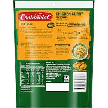Continental Pasta & Sauce Chicken Curry 80g