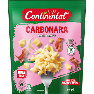 Continental Pasta & Sauce Carbonara 145g