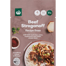 Woolworths Recipe Base Beef Stroganoff 35g
