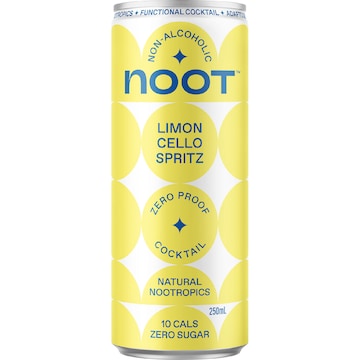 Noot Non Alcoholic Cocktail Limoncello Spritz 250mL x 4 pack