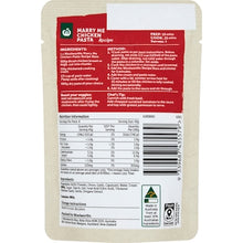 Woolworths Recipe Base Marry Me Chicken Pasta 175g