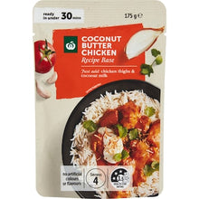 Woolworths Recipe Base Coconut Butter Chicken 175g