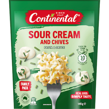 Continental Sour Cream & Chives Pasta Sauce 145g