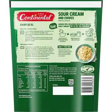 Continental Sour Cream & Chives Pasta Sauce 145g