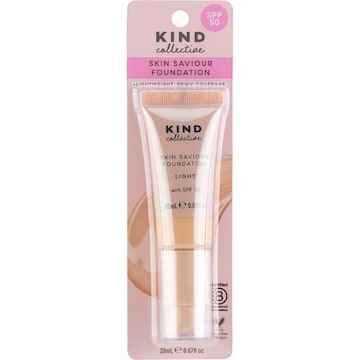 KIND Collective Skin Saviour Foundation With SPF 50 Light 20mL