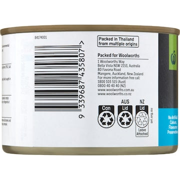 Woolworths Tuna Chunks In Springwater 425g