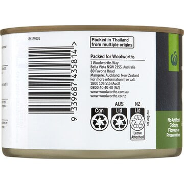 Woolworths Tuna Chunks In Olive Oil Blend 425g