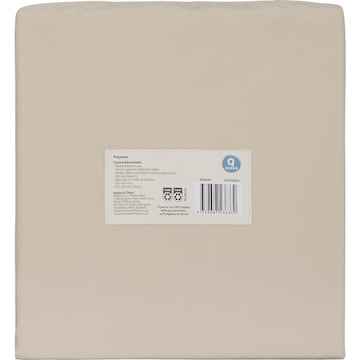Queen Microfleece Bed Sheet Pack Cream each