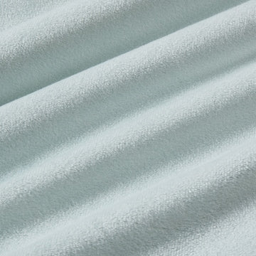 Floral Faux Fur Throw Sage each