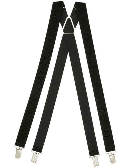 Plain Braces 25mm in Black