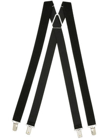 Plain Braces 25mm in Black
